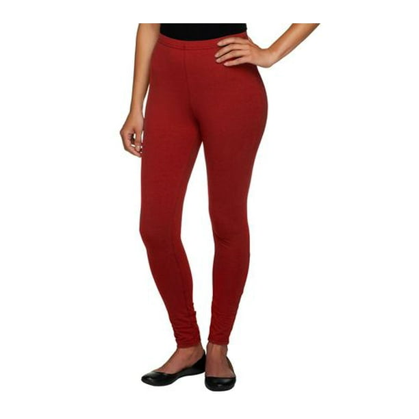 Women With Control Petite Pull On Leggings With Side Panels Size L Black Color Women With Control Petite Pull On Leggings With Side Panels Size L Black Color